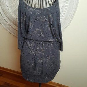 Charlotte Russe Grey top with belt
